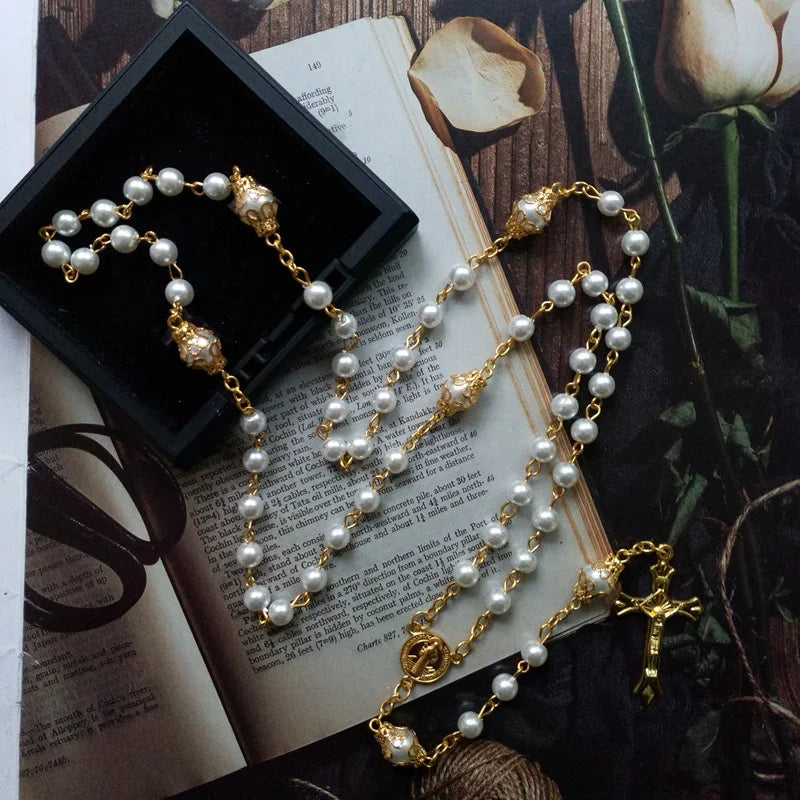 Collier Rosaire Béni à Cinq Décades