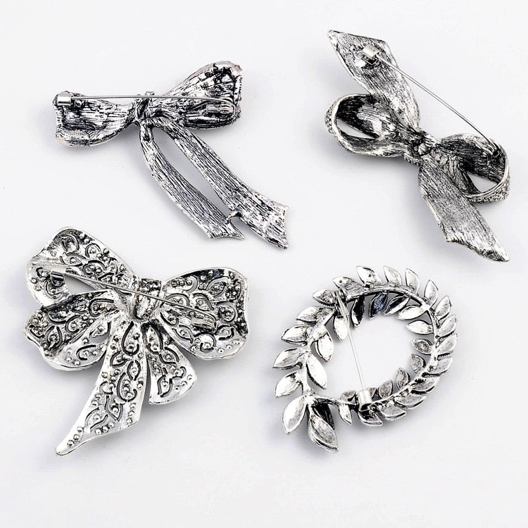 Retro Alloy Brooch